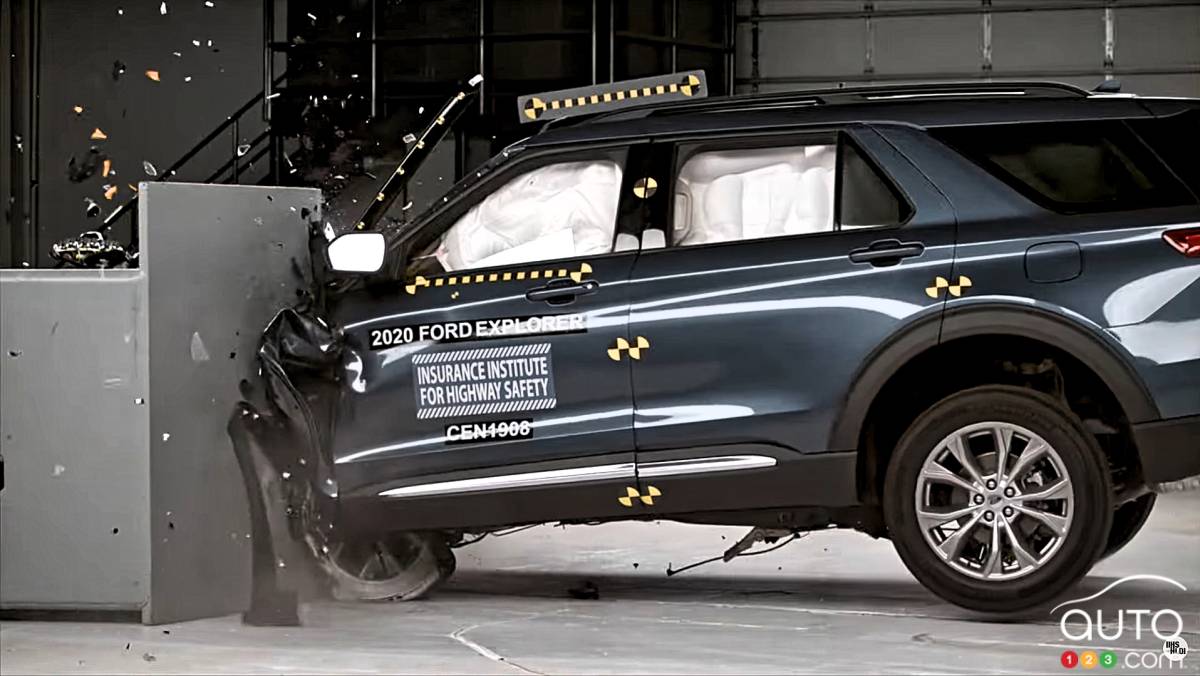Faux pas pour le Ford Explorer 2020 lors d’un test de collision